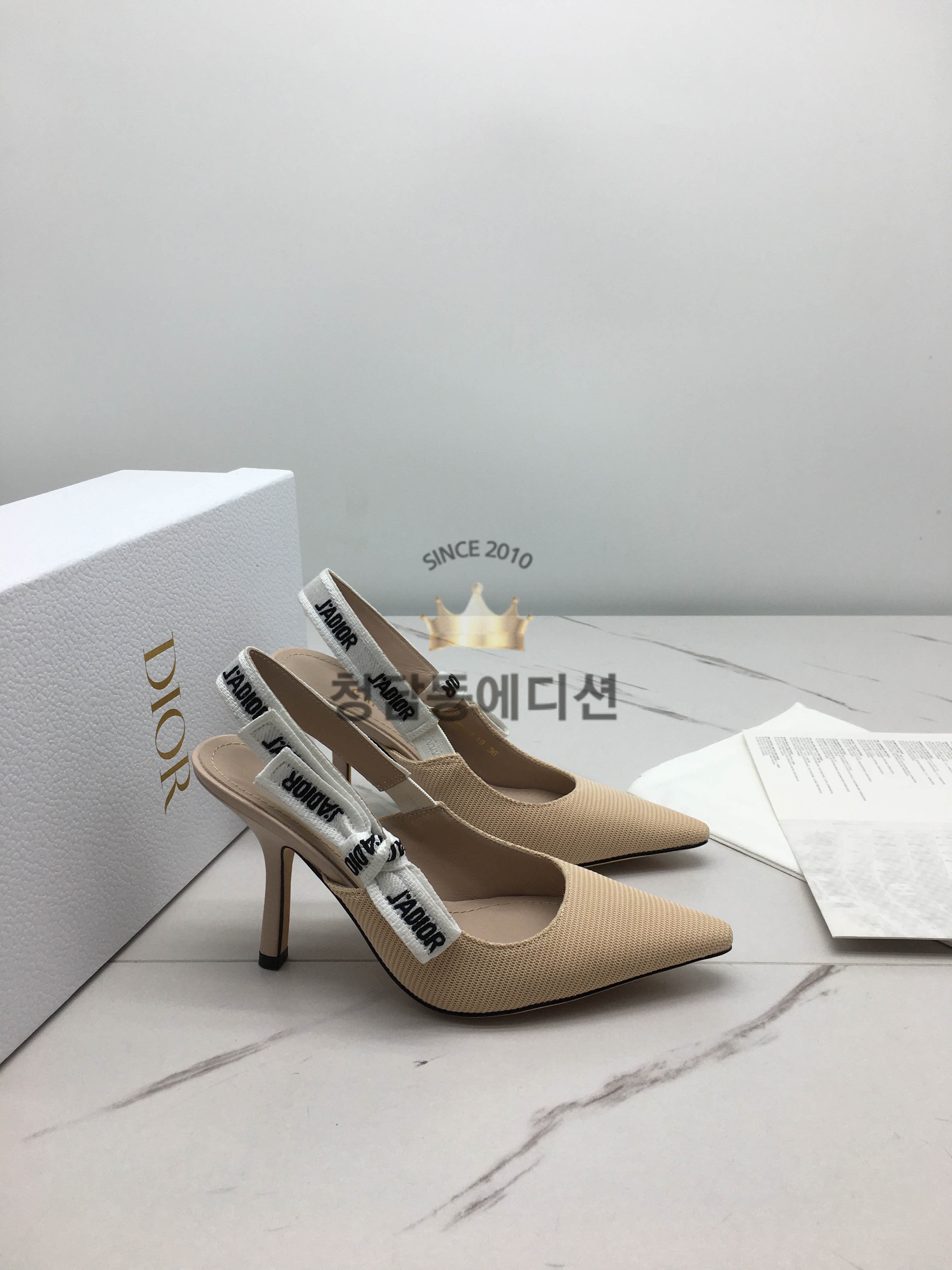 디올 J`a dior 슬링백 힐 (굽1.5cm/6.5cm/9.5cm)