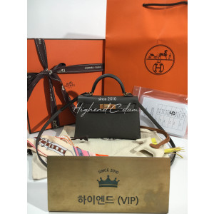 에르메스 미니 켈리백 2세대 올수공 (컬러 에땅)