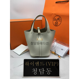 에르메스 피코탄18 올수공 (금장/은장) (컬러 끄레)