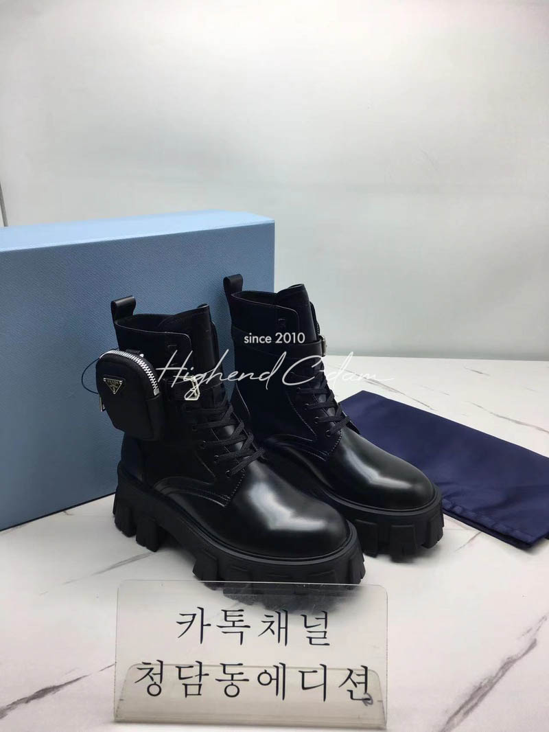 프라다 앵클부츠
