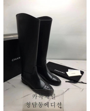 샤넬 롱부츠