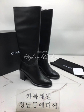 샤넬 롱부츠 굽 9CM