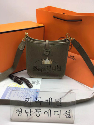 에르메스 에블린 미니백 반수공