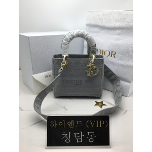 디올 레이디 D LITE 백 미디움