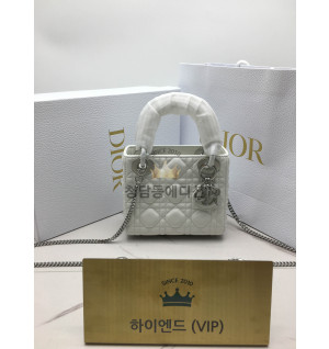 디올 레이디백 미니 (램스킨)