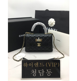샤넬 코코핸들 스몰 라이트골드 (하이엔드급)