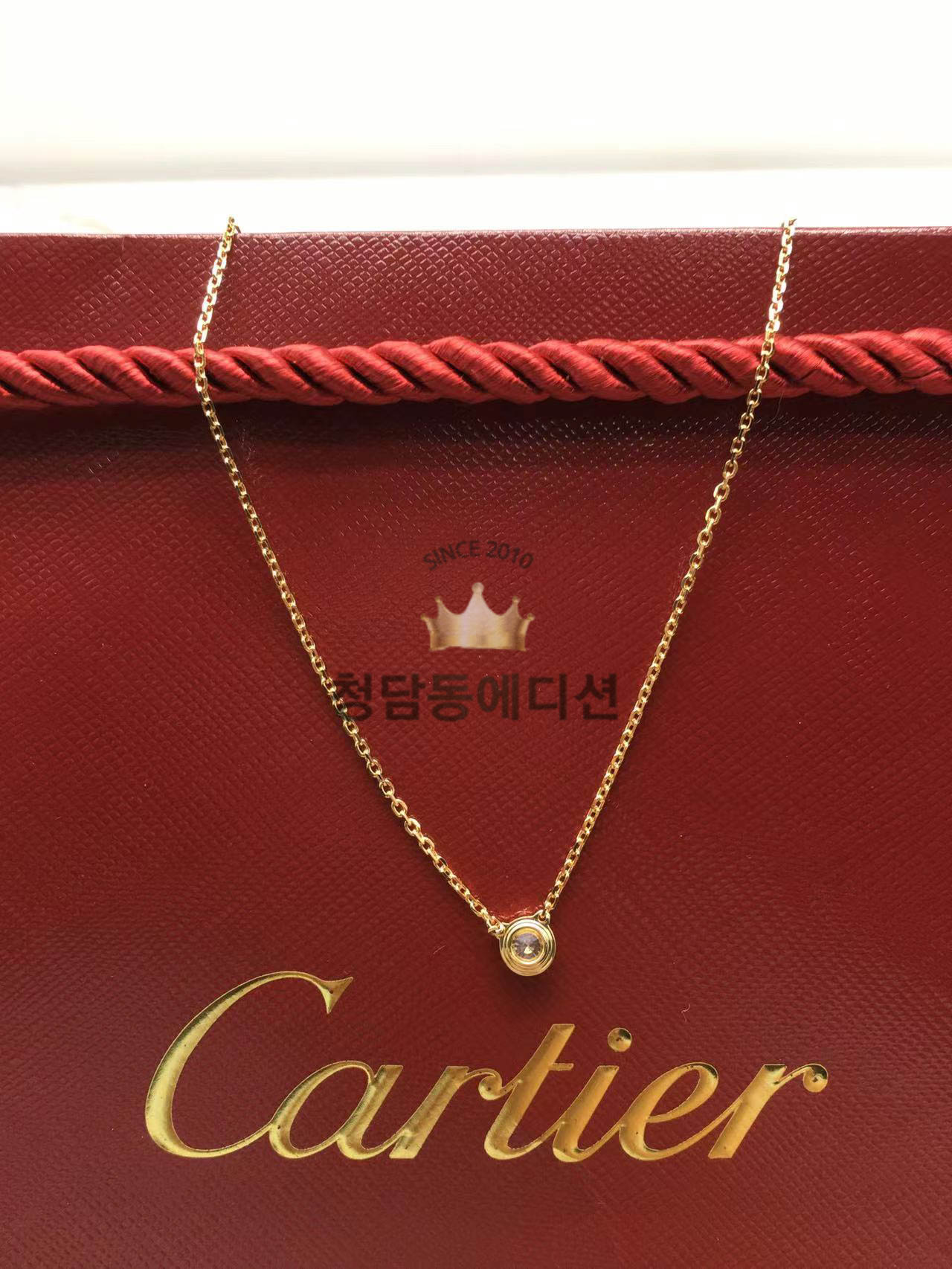 까르띠에 cartier 다무르 목걸이 (3COLOR) (라지 사이즈)