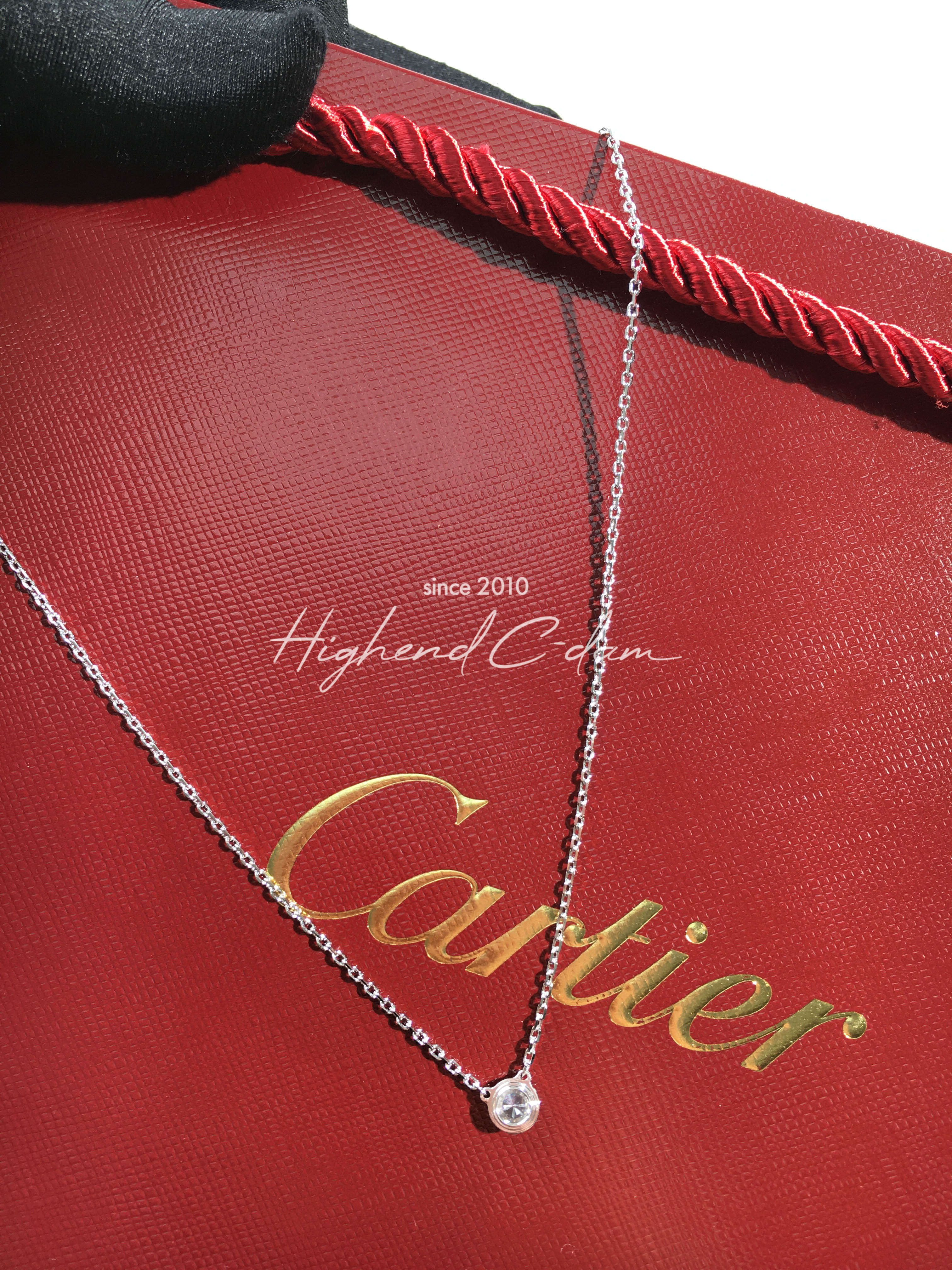 까르띠에 cartier 다무르 목걸이 (3COLOR) (라지 사이즈)
