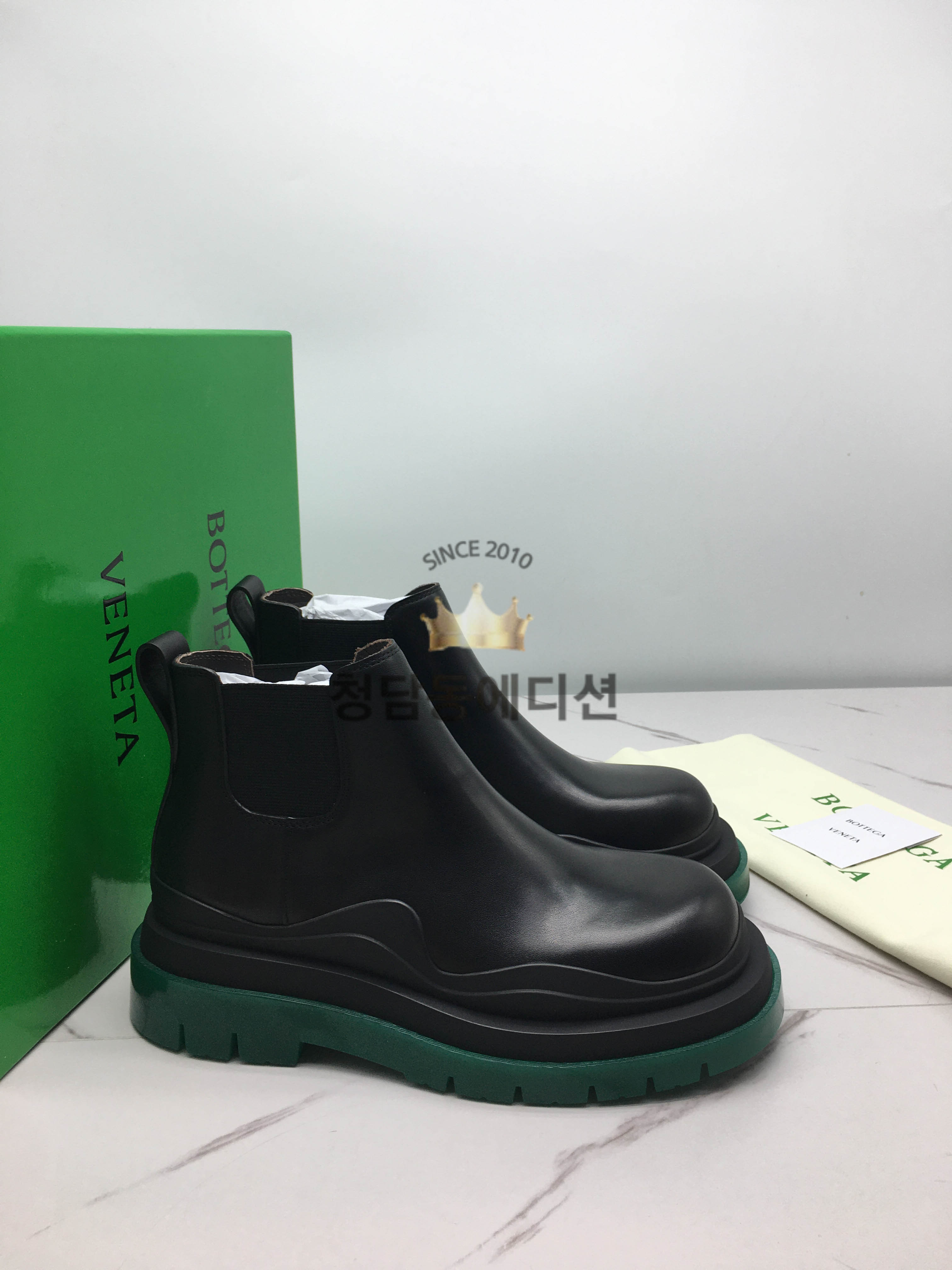 보테가베네타 타이어 앵글 첼시 부츠 (남녀공용)