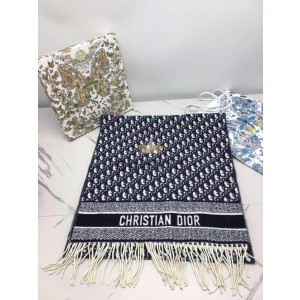 디올 오블리크 100% 캐시미어 머플러