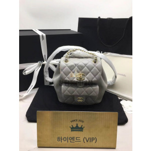 샤넬 22A 듀마 백팩 램스킨