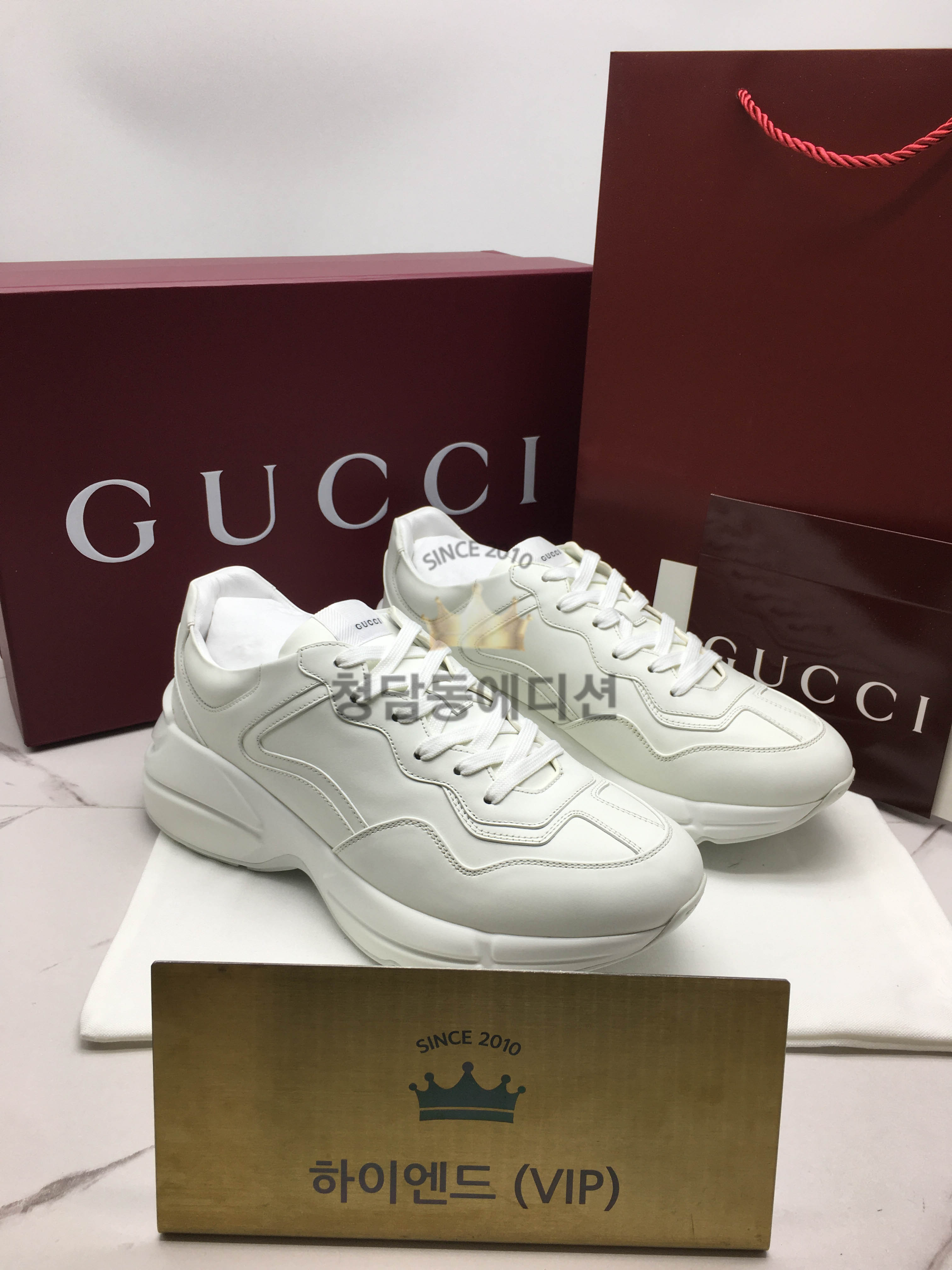 구찌 라이톤 스니커즈 (upgrade ver.) (남녀공용)