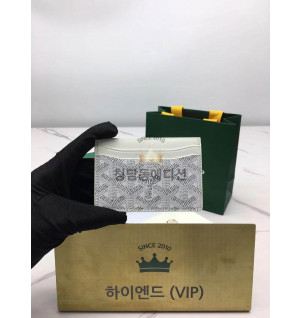 고야드 생쉴피스 카드홀더 (컬러 화이트)