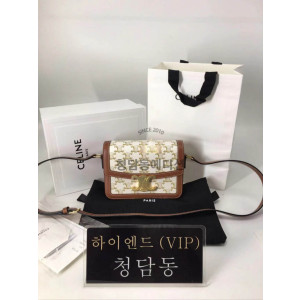셀린느 트리오페 숄더백 틴