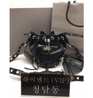 발렌시아가 르 카골 버킷백 XS