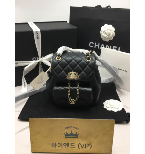 샤넬 22C 듀마 백팩 스몰 카프스킨 (하이엔드급)