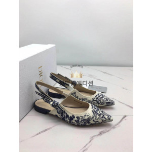 디올 j'a dior 슬링백 플랫 (내부각인 버전)