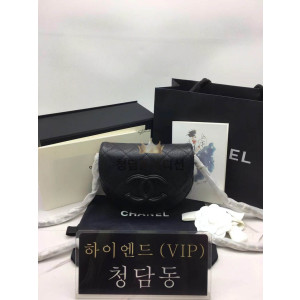 샤넬 23P CC로고 미니 메신저백 (컬러 핑크, 블랙)