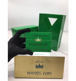 보테가베네타 인트레치아토 신용카드 케이스 731956