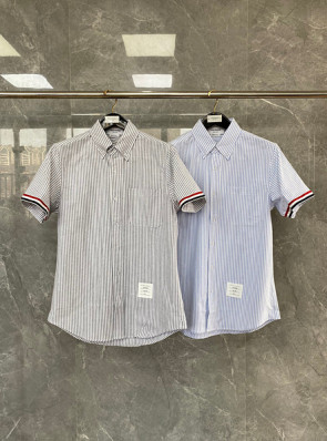 [대리석집] 톰브라운 반팔 스트라이프 셔츠 (2color) (남성용)