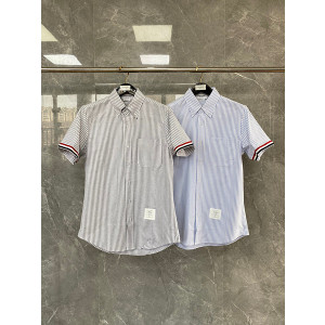 [JN공장] 톰브라운 반팔 스트라이프 셔츠 (2color) (남성용)
