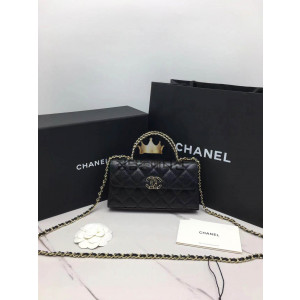 샤넬 23P CC로고 탑핸들 폰케이스 체인백 AP3238