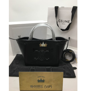 셀린느 트리오페 퀴르 드로스트링 토트백 22cm