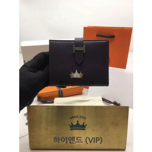 에르메스 베안 컴팩트 앱송 반지갑 올수공 (컬러 레이즌)