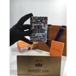 루이비통 포켓 오거나이저 모노그램 코믹스 코티드 캔버스 M82024