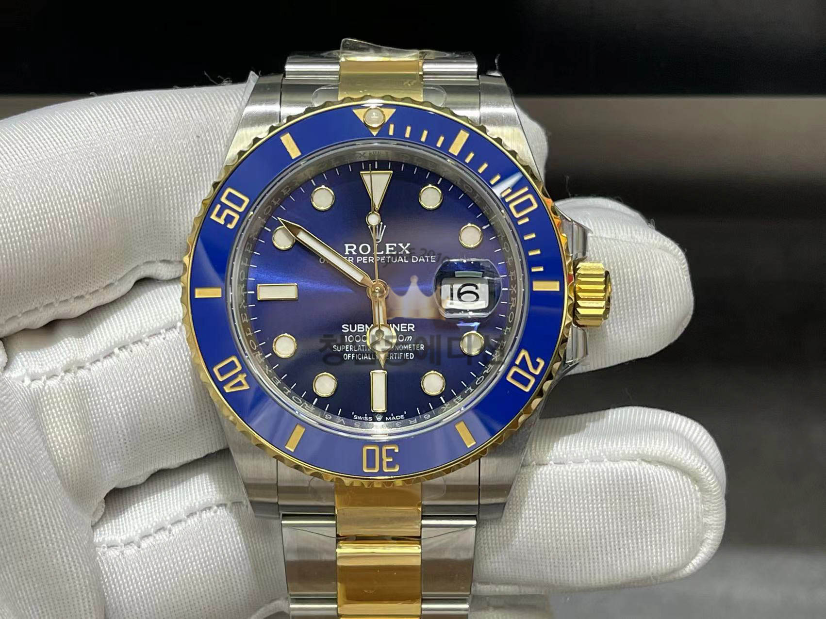 로렉스 서브마리너 데이트 청콤 신형