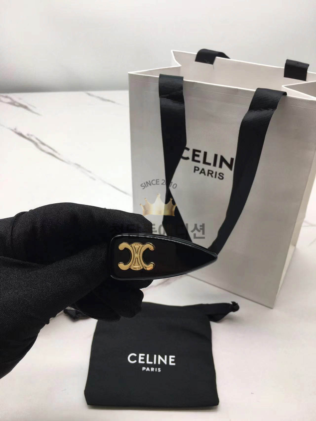 셀린느 트리오페 헤어핀 (4COLOR)