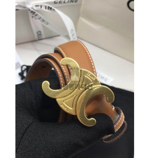 셀린느 로고 벨트 2.5cm