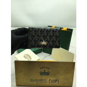고야드 생피에르 카드지갑 (컬러 블랙)