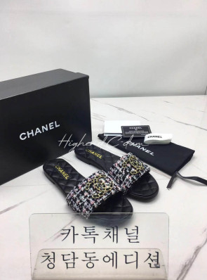 샤넬 슬리퍼