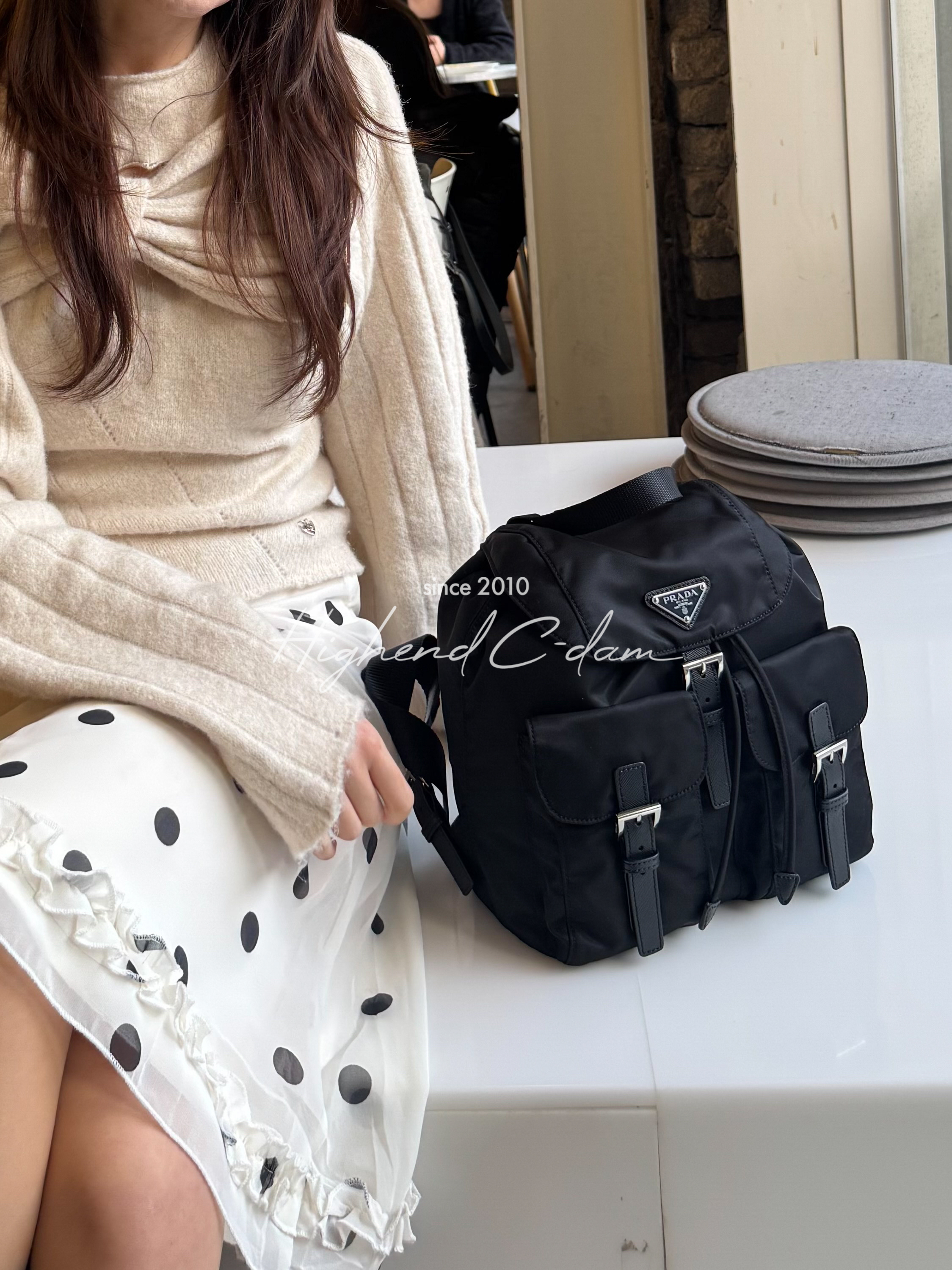 프라다 리나일론 클래식 백팩 1BZ677 스몰