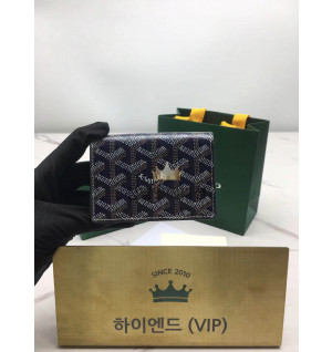 고야드 말제르브 플랩 카드지갑 (컬러 다크네이비)