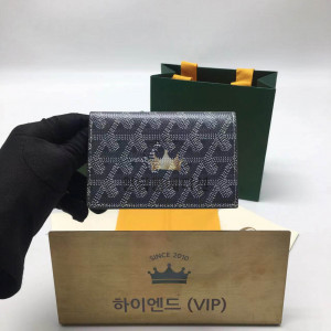 고야드 생피에르 카드지갑 (컬러 차콜그레이)