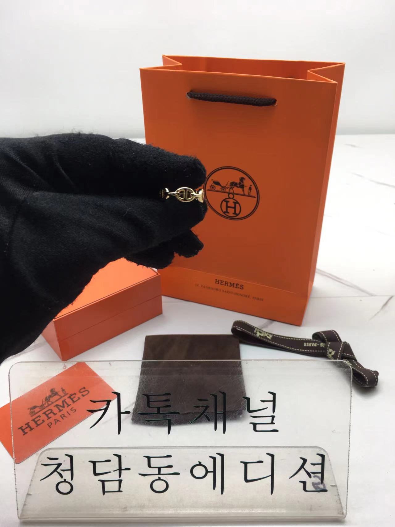 에르메스 hermes 샹달 링 (V-gold소재) (2color)