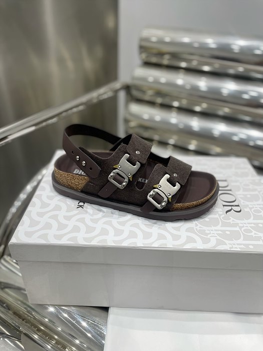 디올 cd x birkenstock 밀라노 샌들 (남녀공용)