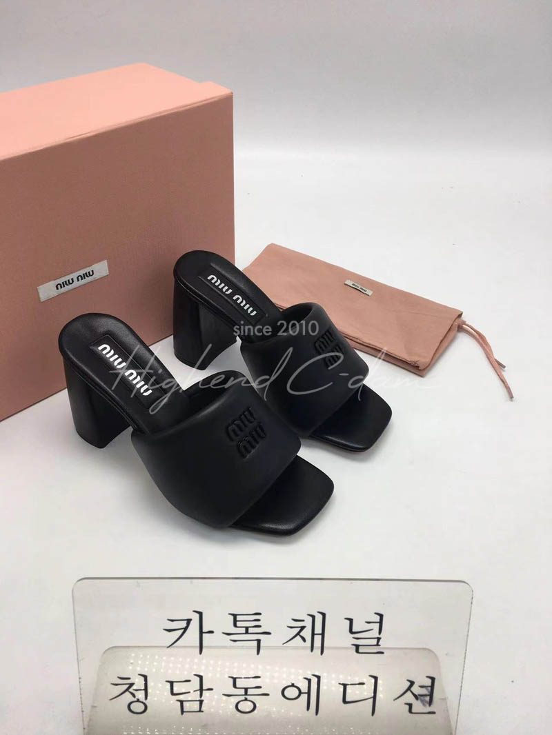 미우미우 슬리퍼 (플랫,미들,하이)