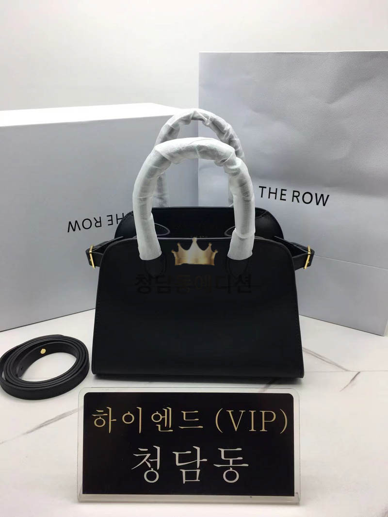 더 로우 N/S 마고 10 백 카프스킨 골드