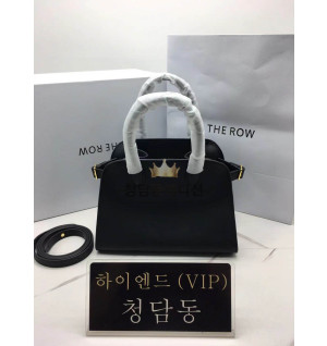 더 로우 N/S 마고 10 백 카프스킨 골드