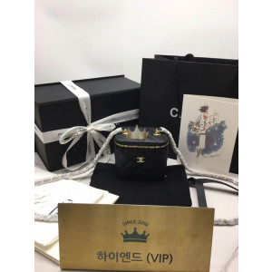 샤넬 베니티 미니 백 신형 (캐비어)