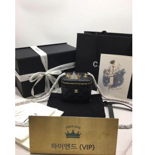 샤넬 베니티 미니 백 신형 (캐비어)