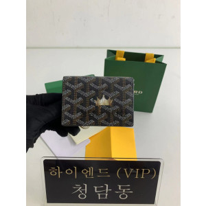고야드 말제르브 플랩 카드지갑 (컬러 블랙)