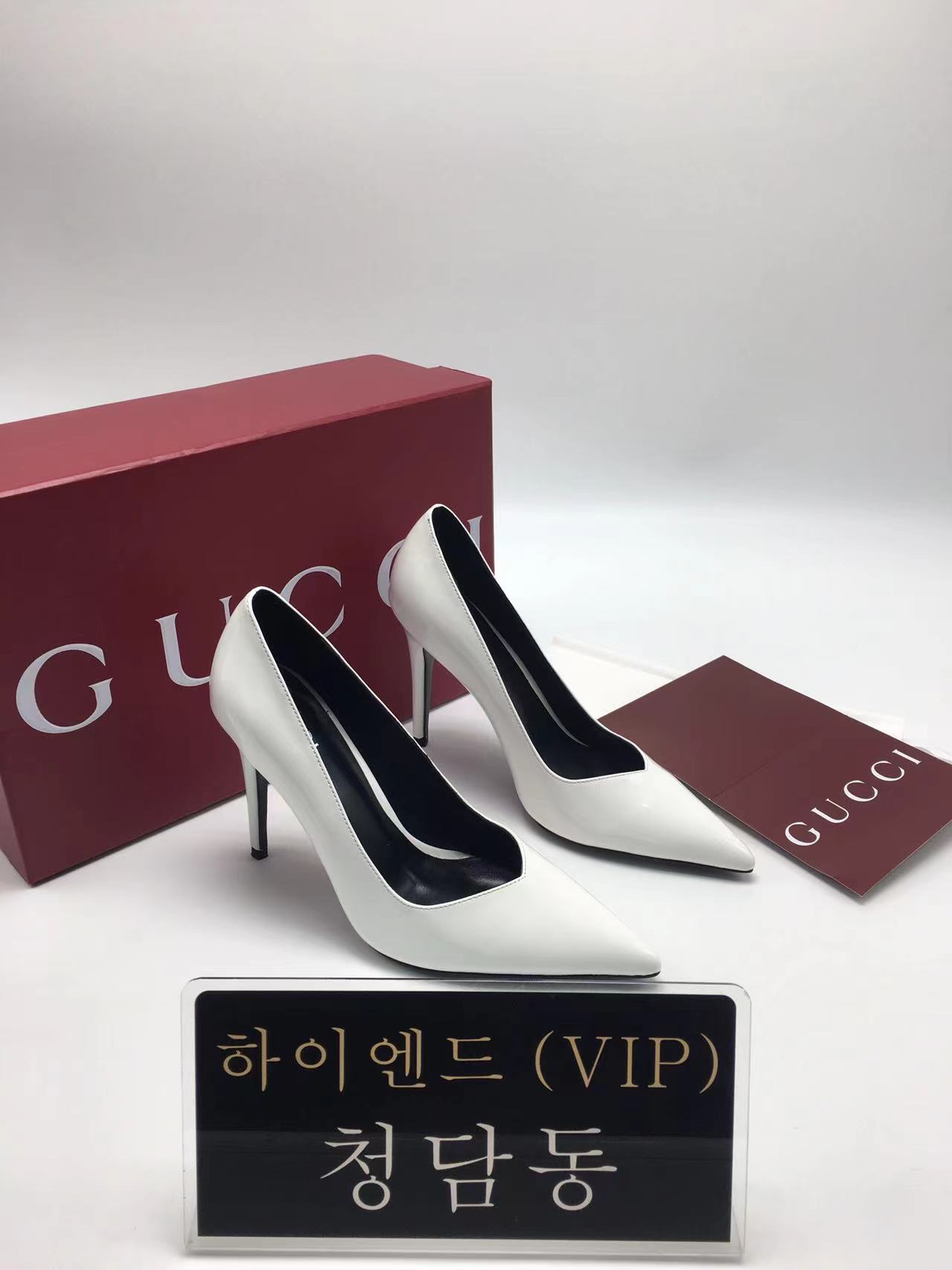 구찌 23ss 스틸레토 하이 힐 (굽 8.5cm)