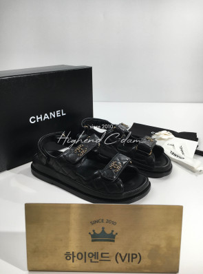 샤넬 23ss chanel 벨크로 샌들 (upgrade ver.)