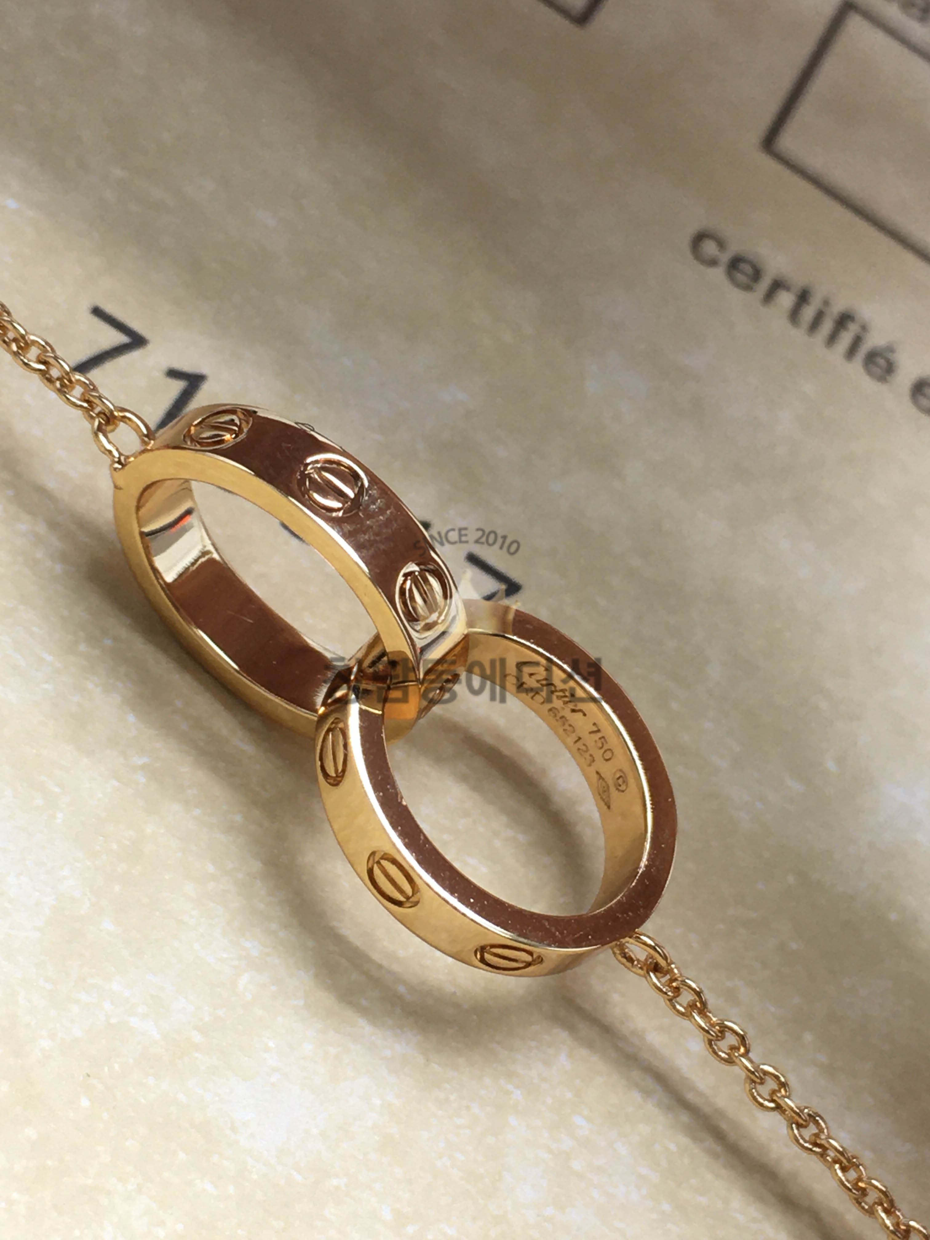 까르띠에 cartier 러브 목걸이 (3COLOR)