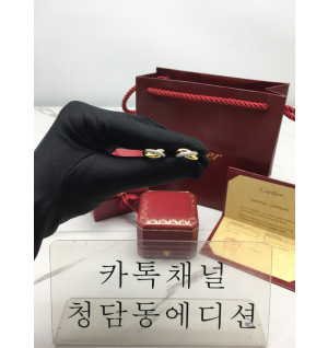 까르띠에 cartier 트리니티 다이아 귀걸이