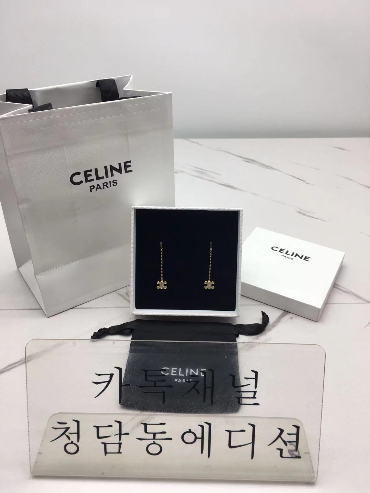 셀린느 celine 트리오페 귀걸이